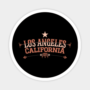 Los Angeles California Latin Style - Los Angeles California Magnet